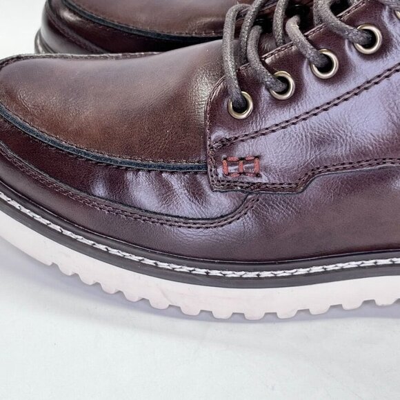 Steve Madden Mens Everest Rugged Dress Boot Size 10 Rugged Urban Lug Sole - Picture 2 of 16